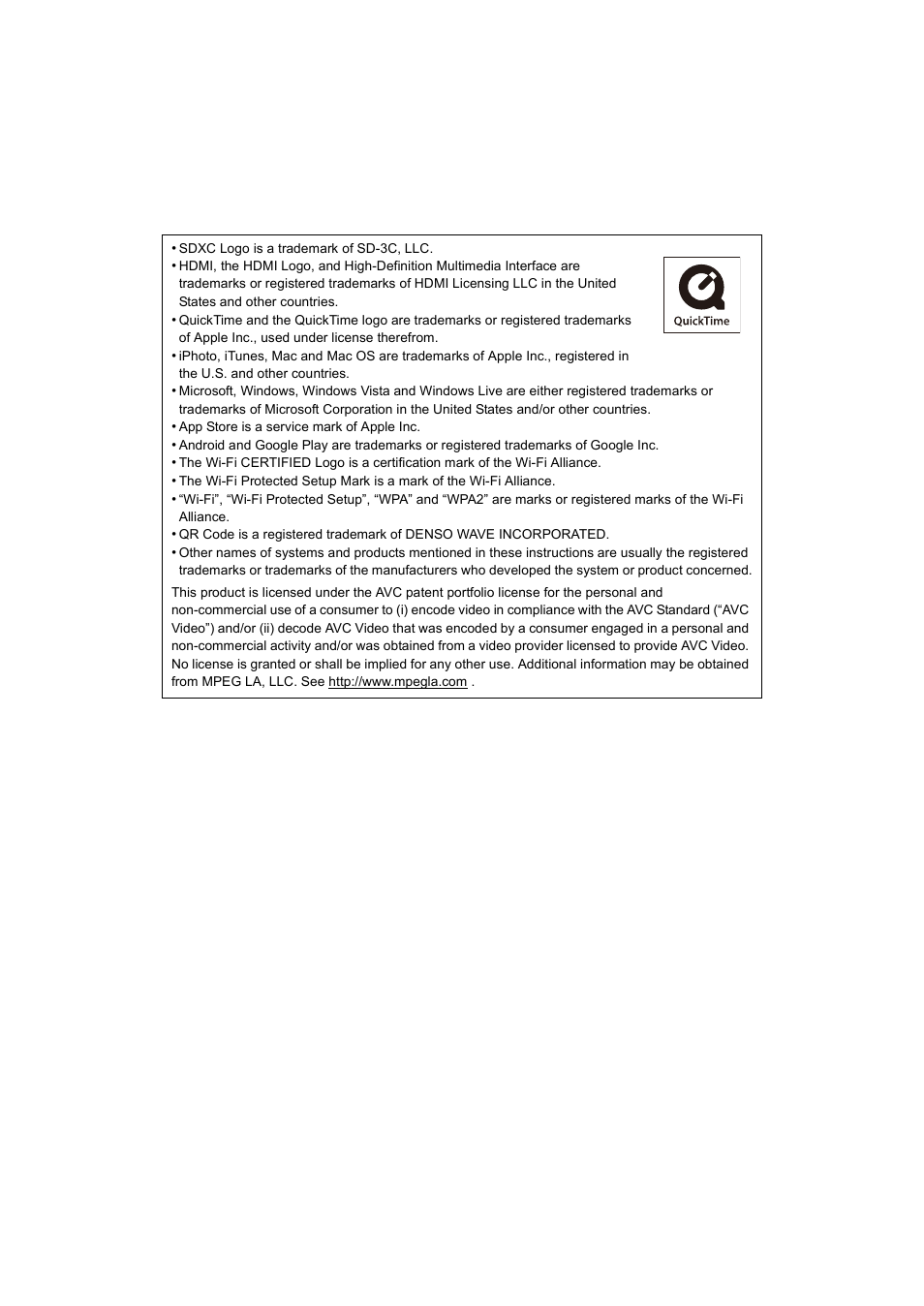 Panasonic DMC-ZS35W User Manual | Page 186 / 186