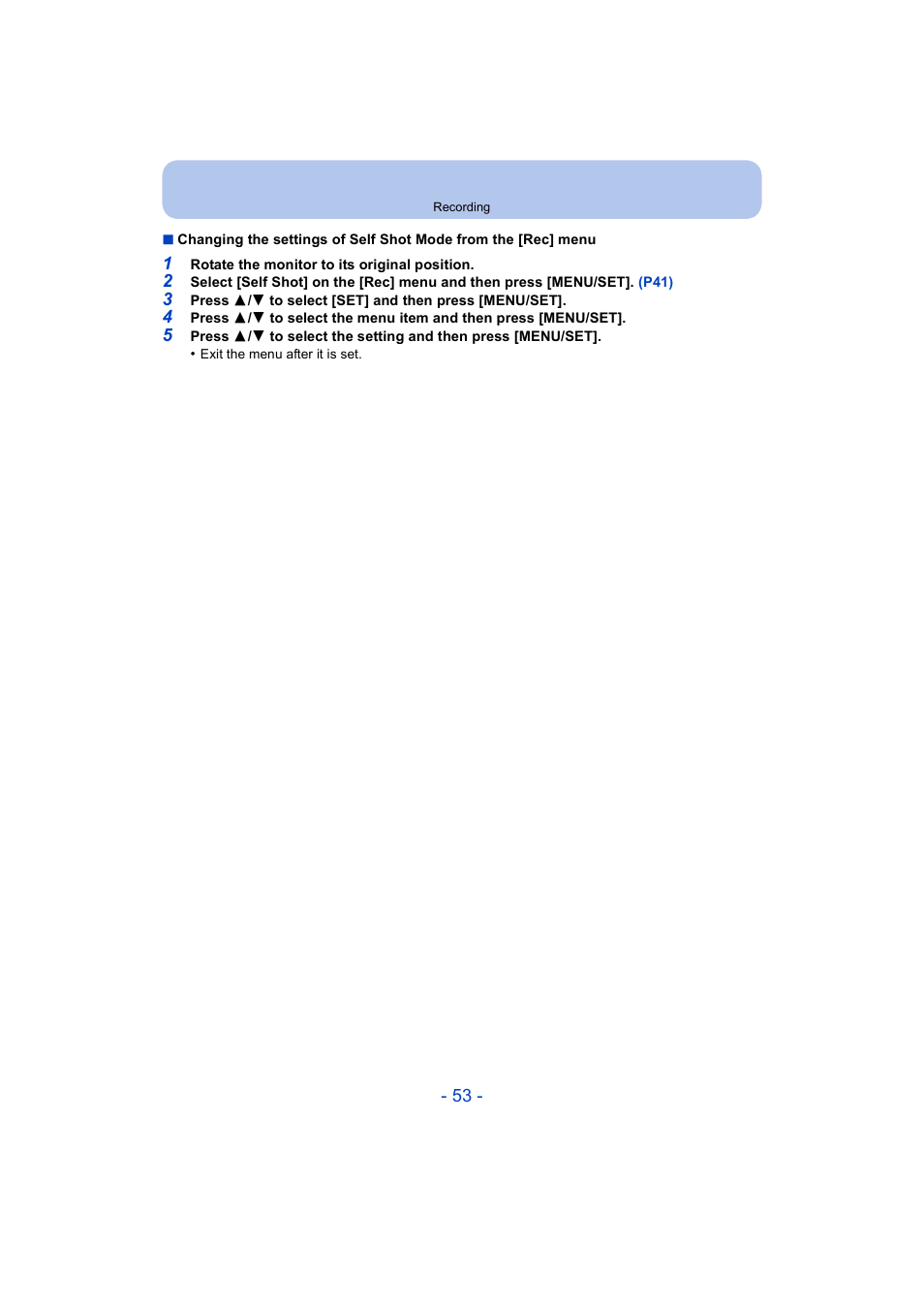 Panasonic DMC-ZS35W User Manual | Page 53 / 186