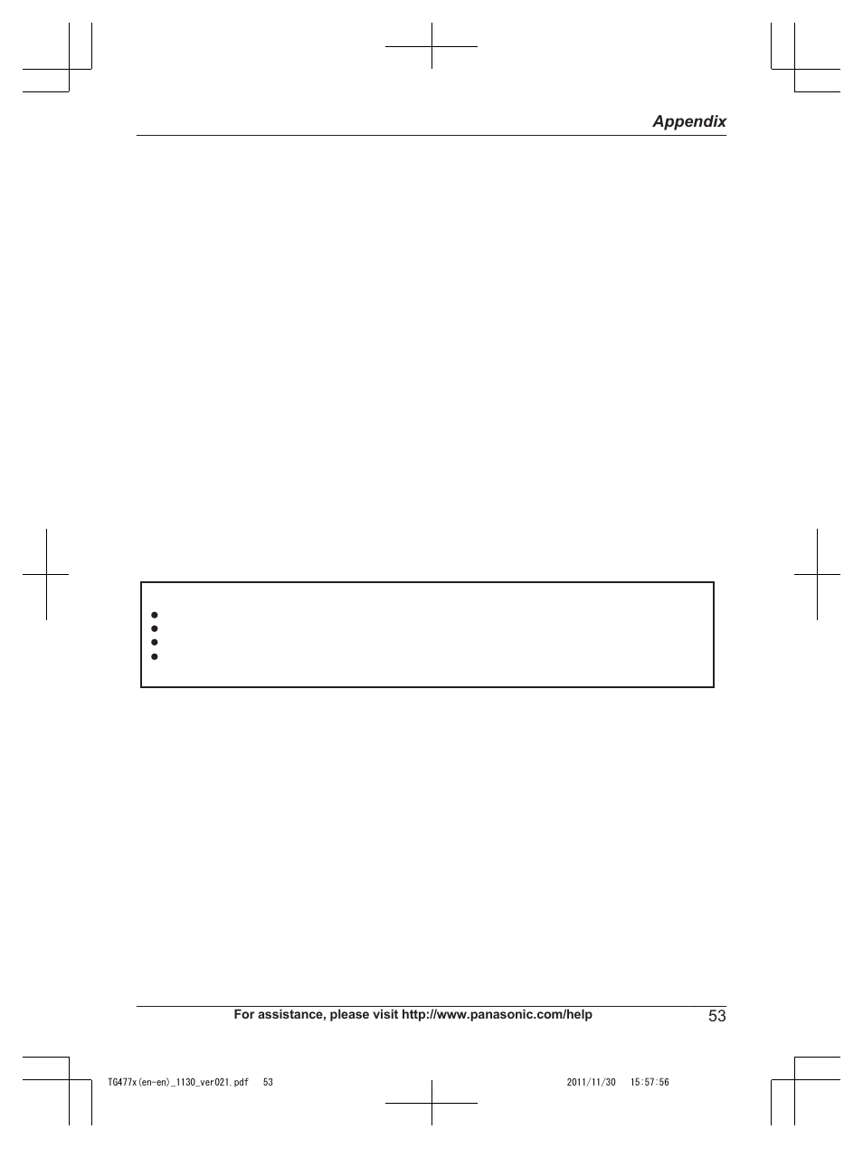 Panasonic KX-TG242SK User Manual | Page 53 / 56