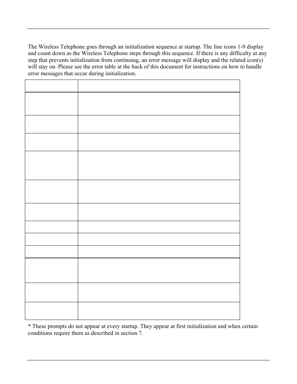 3 startup sequence, Startup sequence 14 | Avaya 3600 User Manual | Page 14 / 64