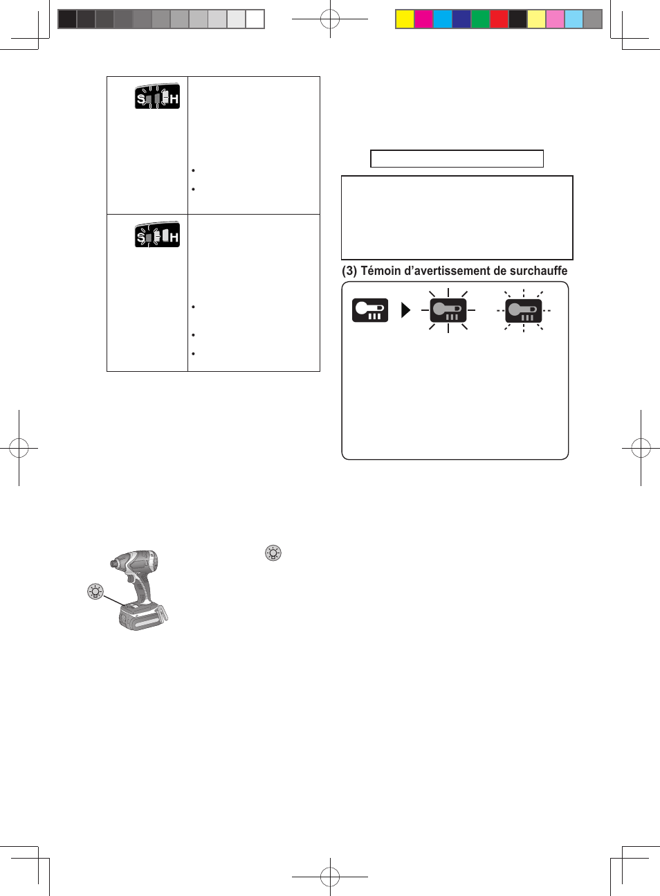 Mise en garde | Panasonic EY75A2X User Manual | Page 28 / 56