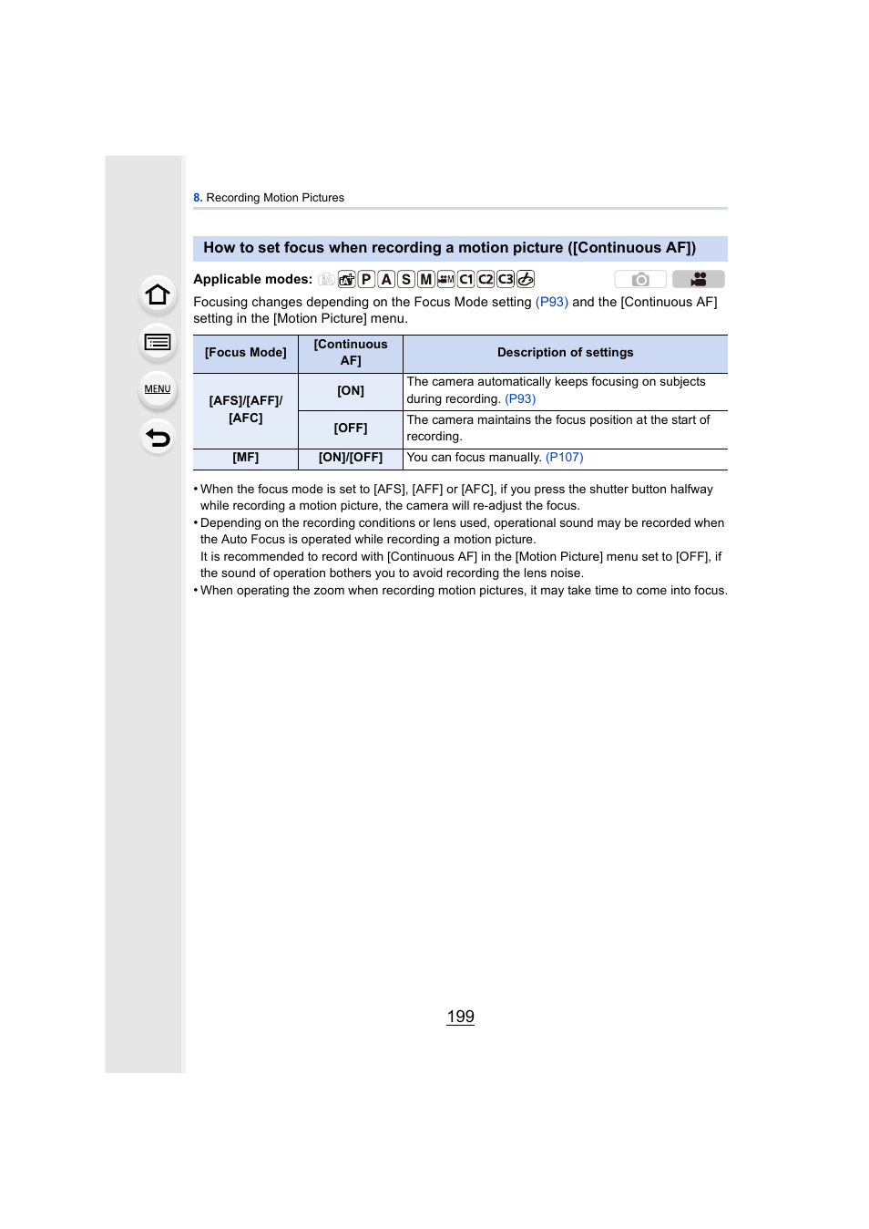 Panasonic DMC-GH4KBODY User Manual | Page 199 / 420
