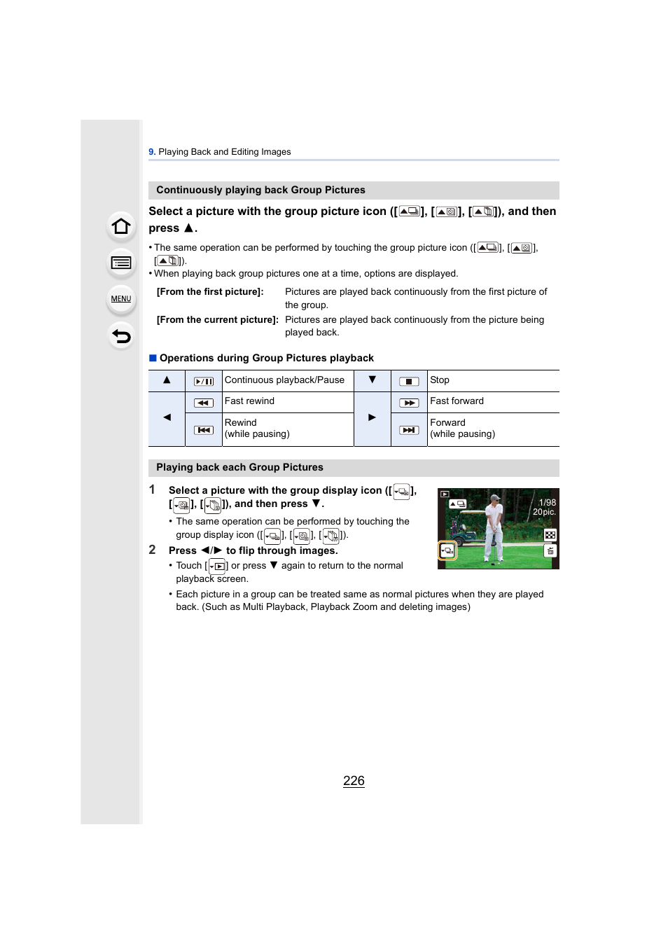 Panasonic DMC-GH4KBODY User Manual | Page 226 / 420