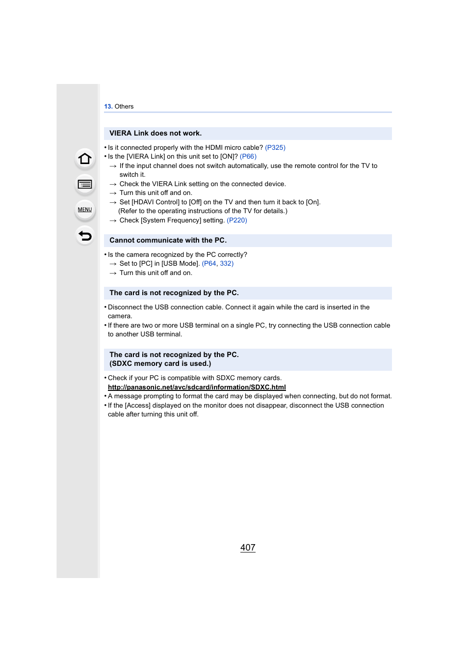 Panasonic DMC-GH4KBODY User Manual | Page 407 / 420