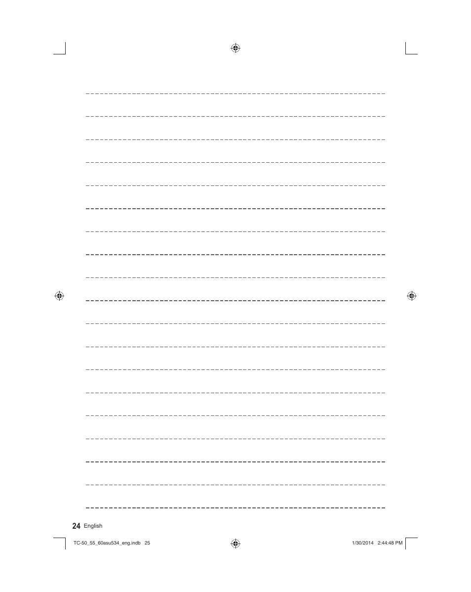 Panasonic TC-60AS530U User Manual | Page 24 / 24