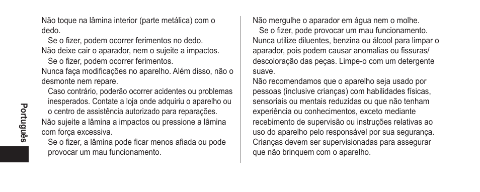 Panasonic ER-GN25VP User Manual | Page 34 / 42