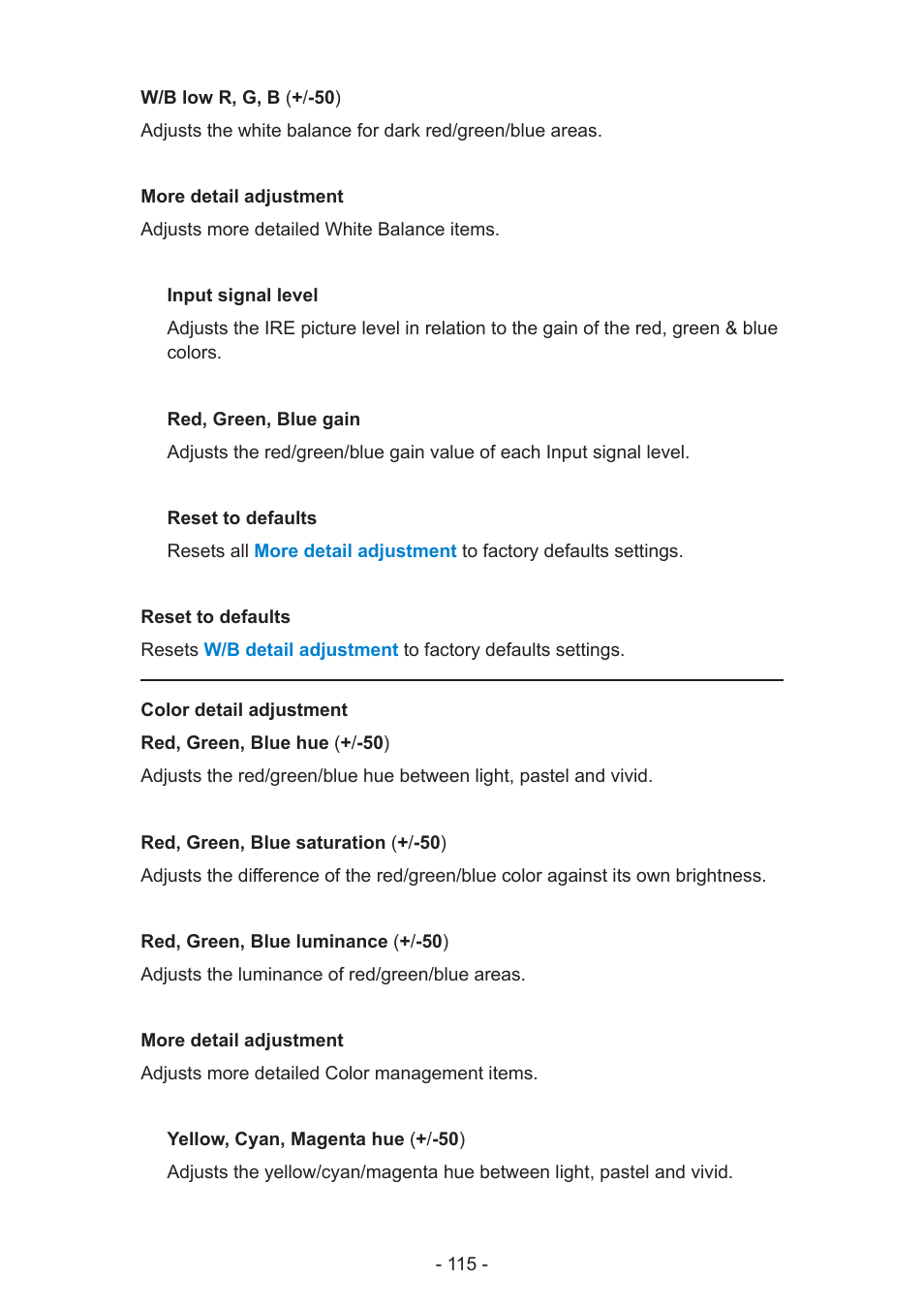 Panasonic TC-60AS640U User Manual | Page 115 / 171
