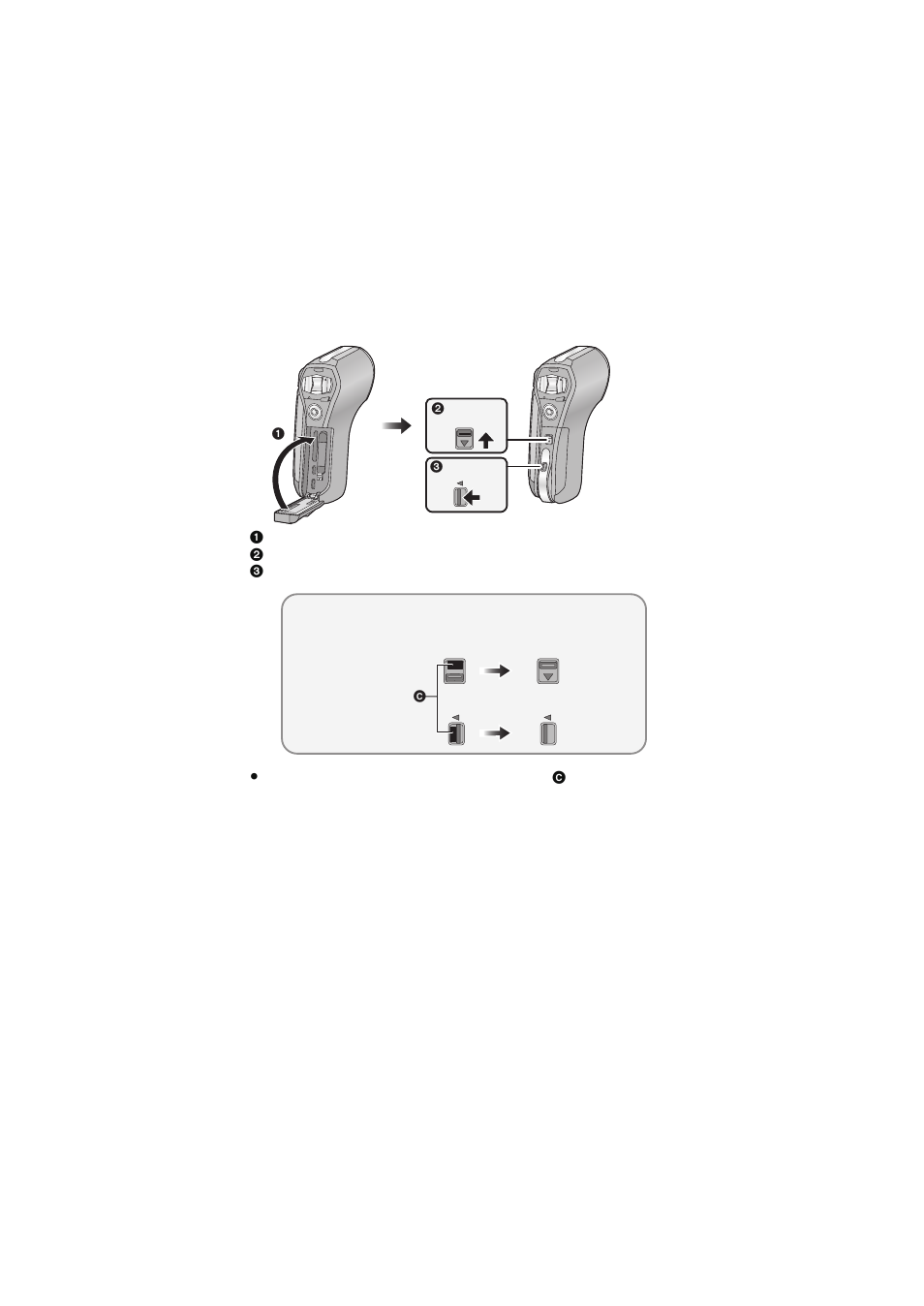 Close the rear door | Panasonic HX-WA03W User Manual | Page 24 / 239