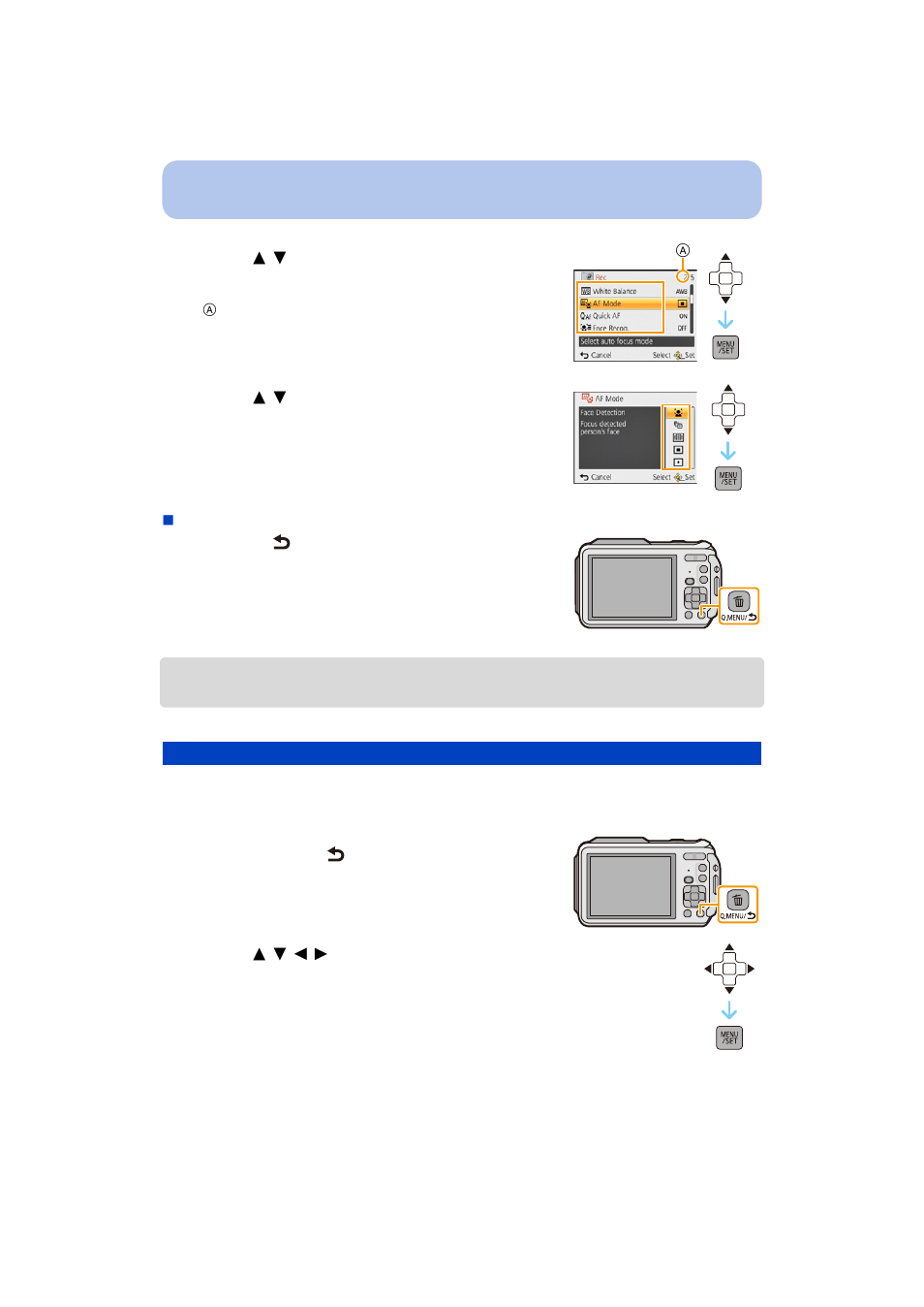 Using the quick menu, P49) | Panasonic DMC-TS5D User Manual | Page 49 / 277