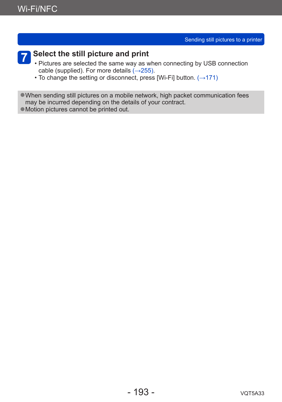 Wi-fi/nfc | Panasonic DMC-LF1W User Manual | Page 193 / 285