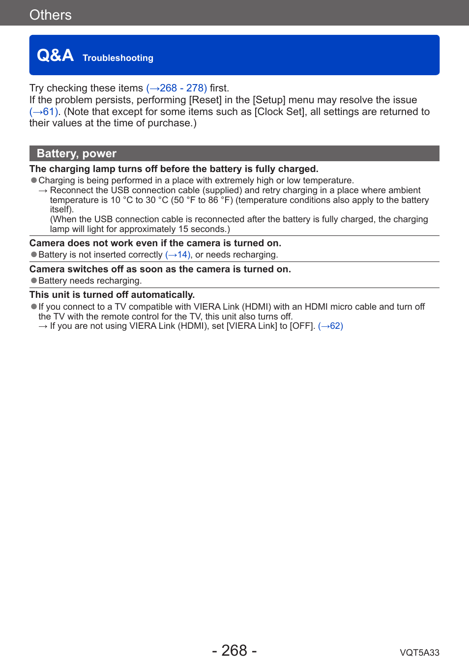 Q&a troubleshooting, Others | Panasonic DMC-LF1W User Manual | Page 268 / 285