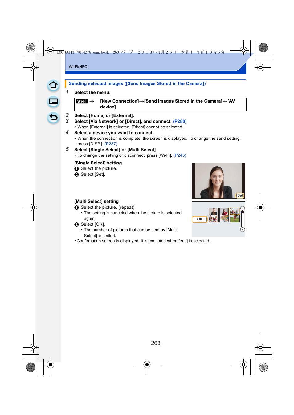 P263 | Panasonic DMC-G6KK User Manual | Page 263 / 356