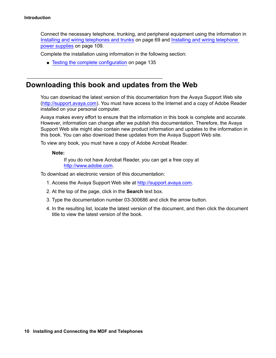 Downloading this book and updates from the web | Avaya 03-300686 User Manual | Page 10 / 156