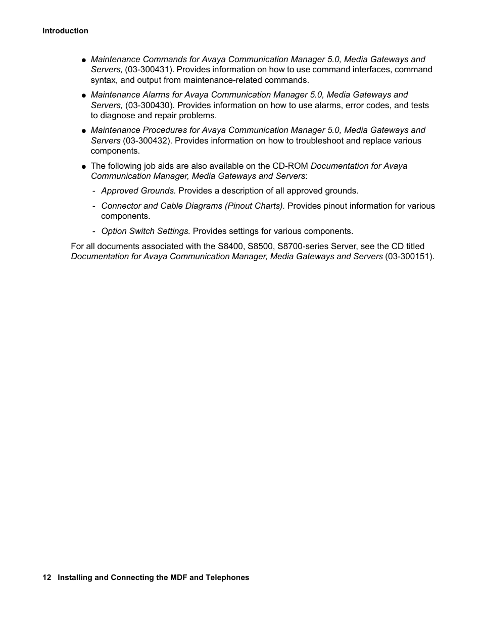 Avaya 03-300686 User Manual | Page 12 / 156