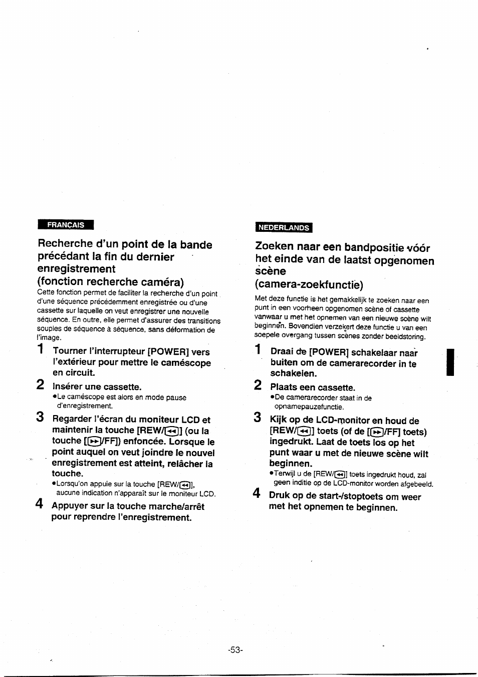 Panasonic NVVX30EG User Manual | Page 53 / 164