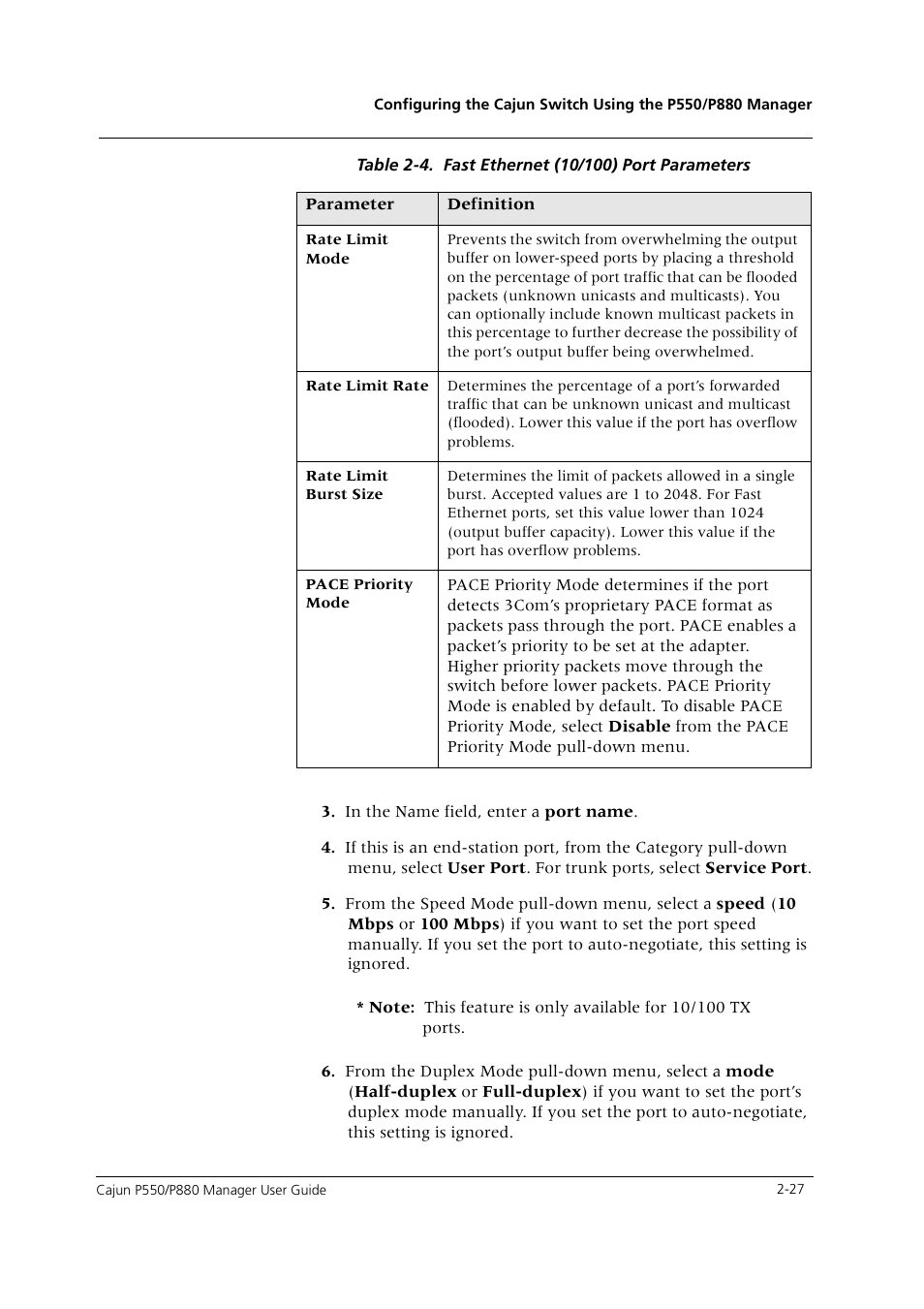 Avaya Cajun P550 User Manual | Page 35 / 58
