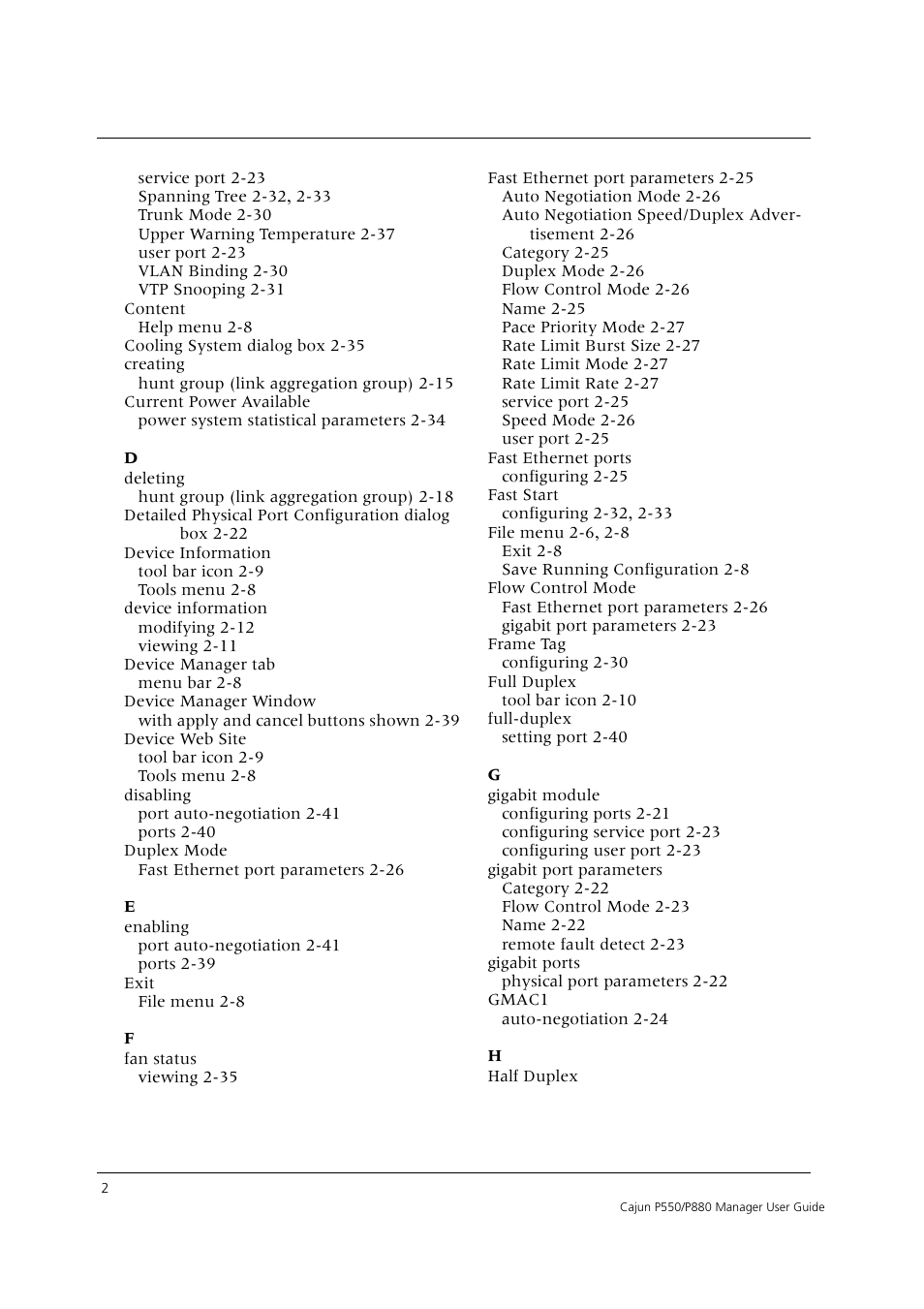 Avaya Cajun P550 User Manual | Page 54 / 58