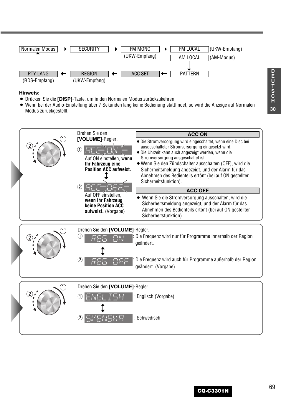 Panasonic CQC3301N User Manual | Page 31 / 42