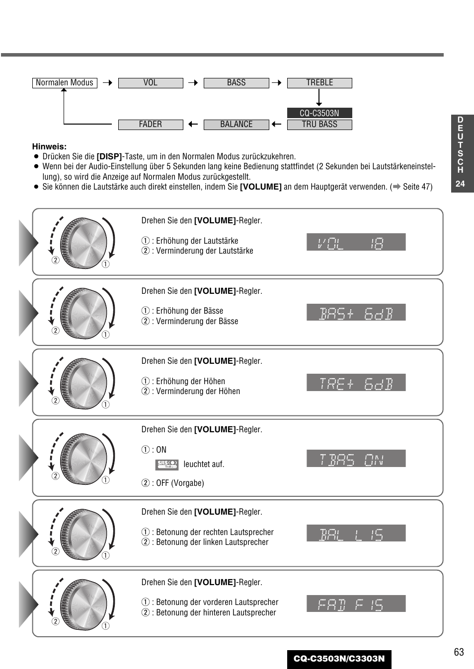 Panasonic CQC3503N User Manual | Page 25 / 42