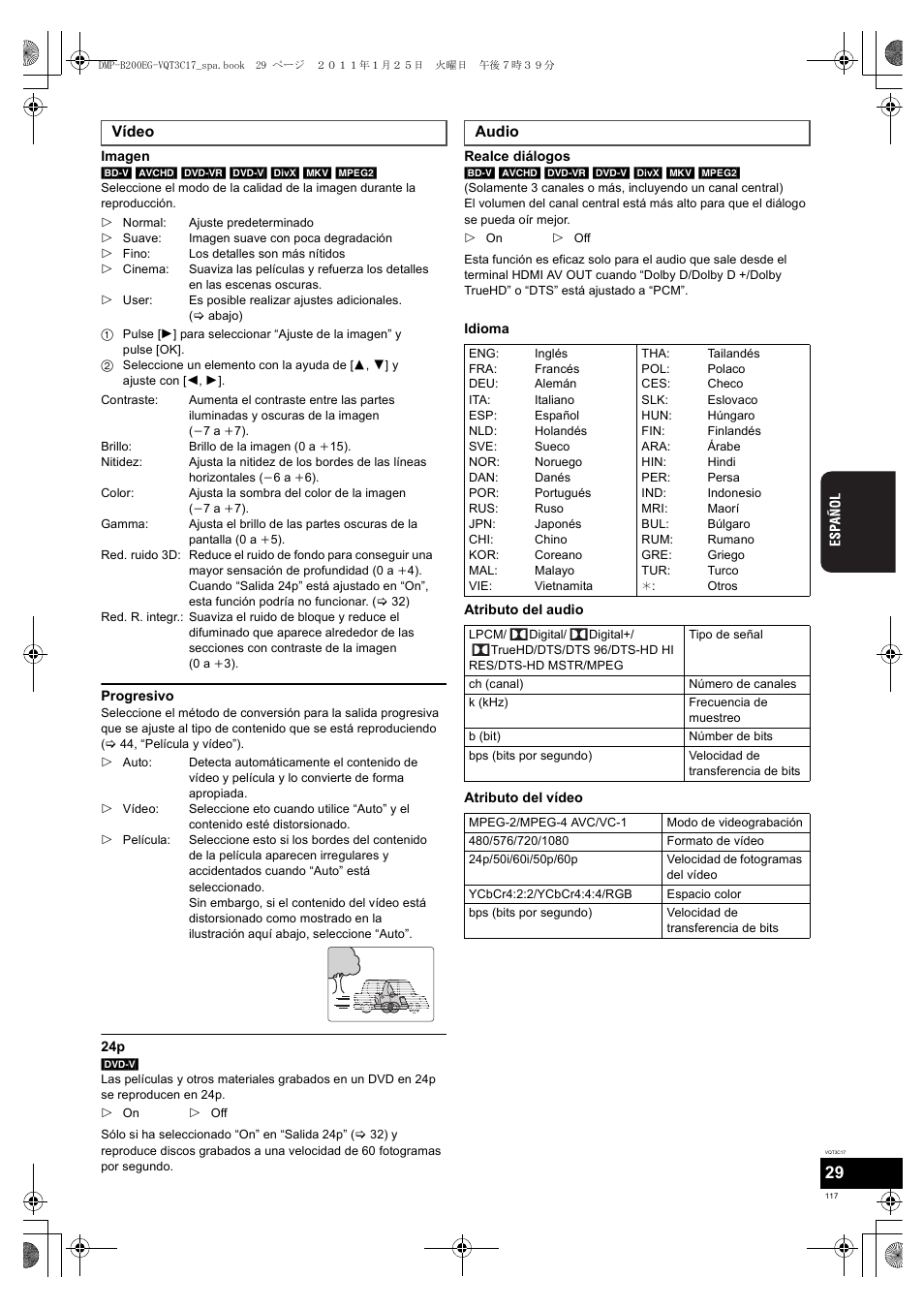 Panasonic DMPB200EG User Manual | Page 117 / 196