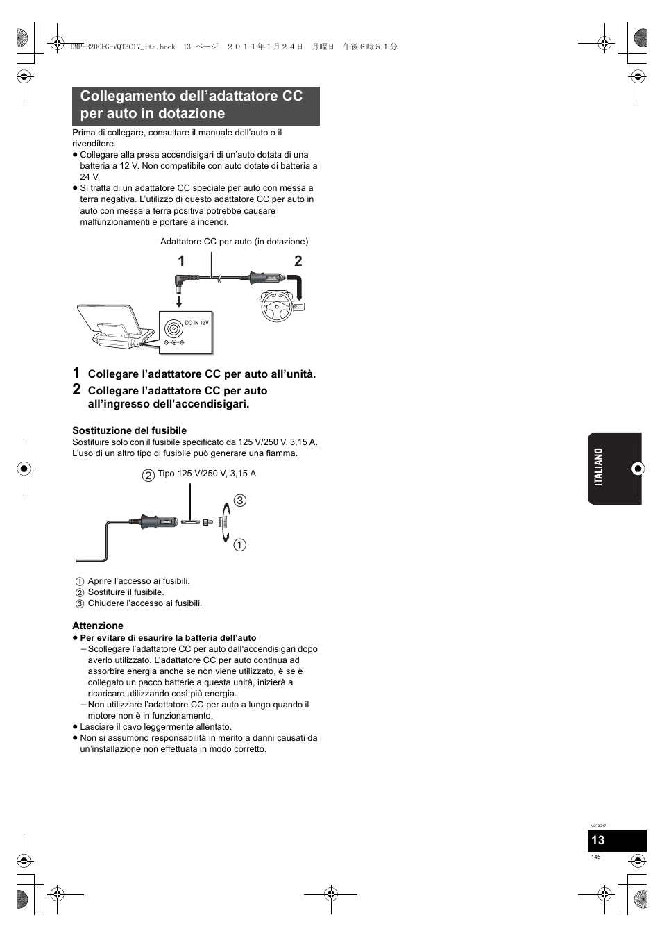 Panasonic DMPB200EG User Manual | Page 145 / 196