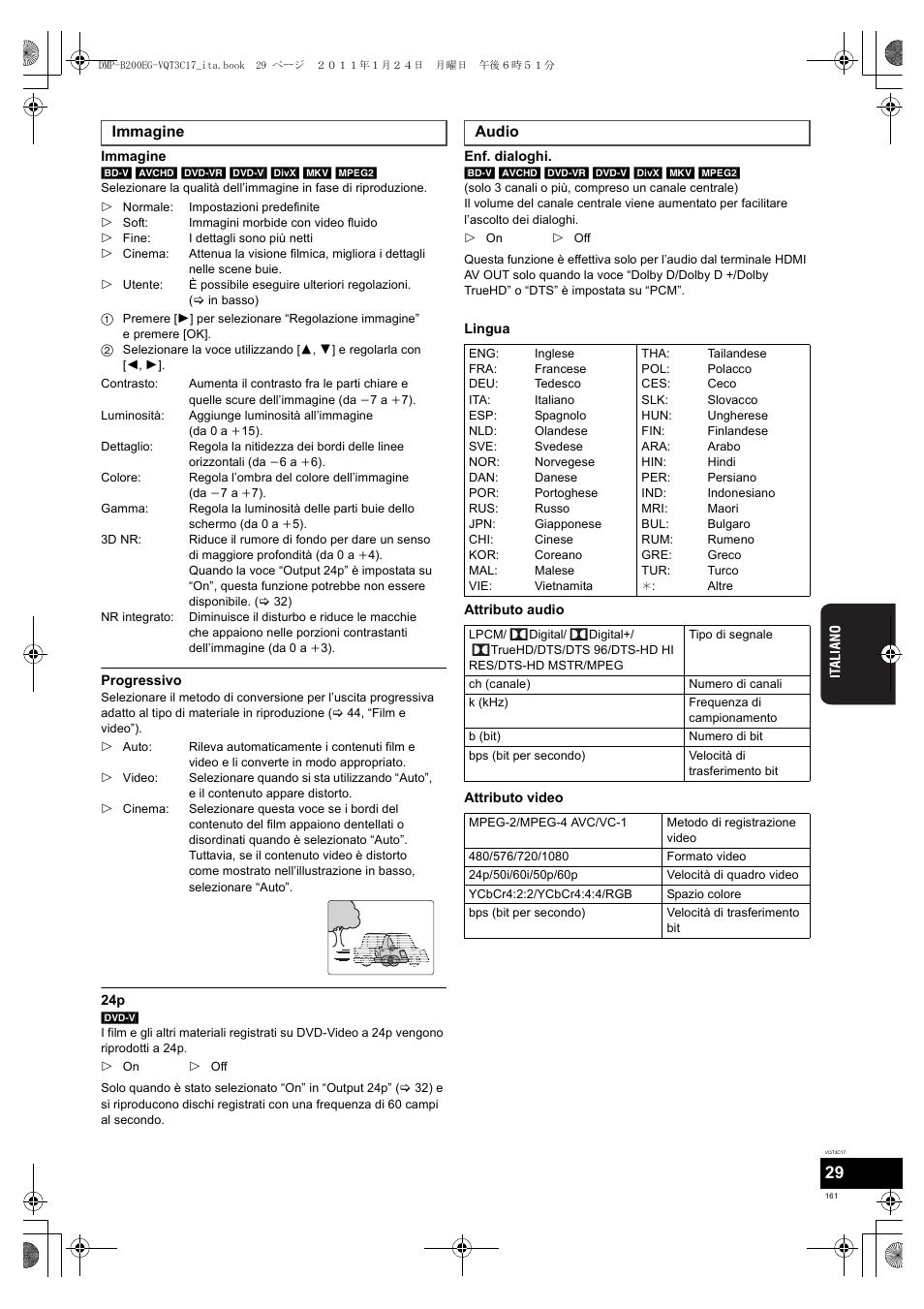 Panasonic DMPB200EG User Manual | Page 161 / 196