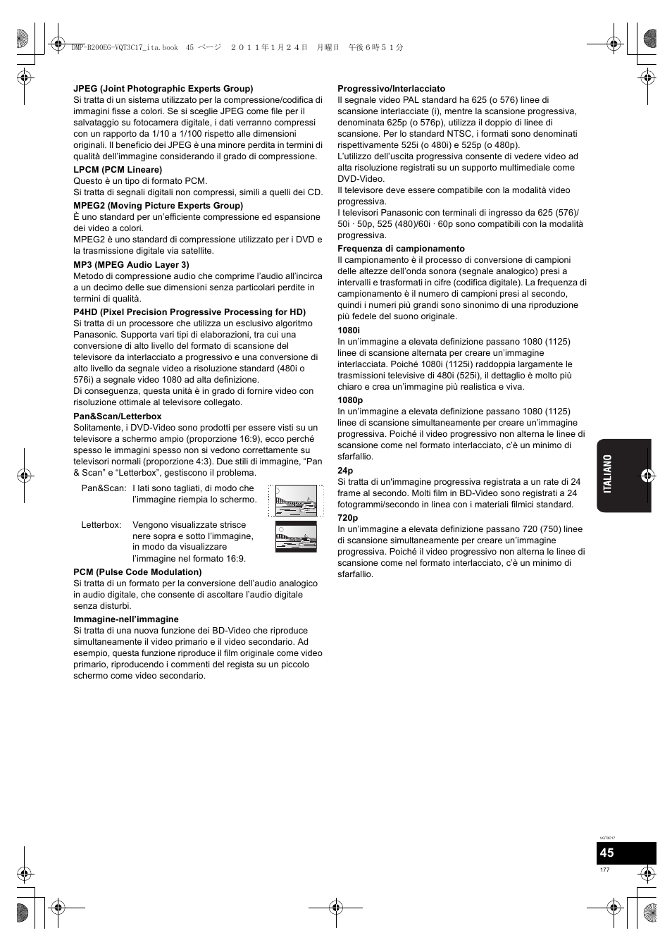 Panasonic DMPB200EG User Manual | Page 177 / 196