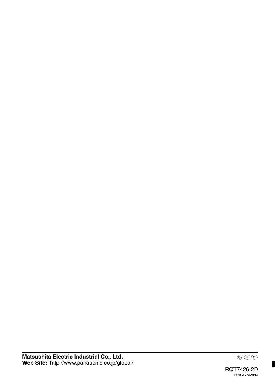 Panasonic SCHT520 User Manual | Page 104 / 104