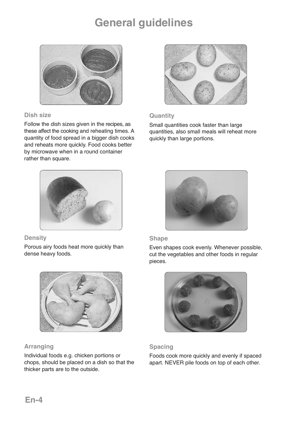 General guidelines, En-4 | Panasonic NNGD469MEPG User Manual | Page 6 / 201
