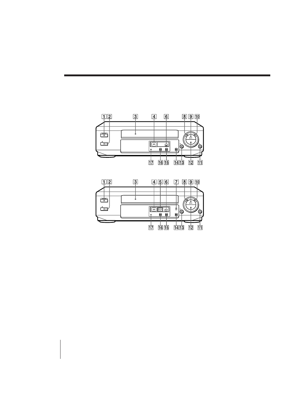 Index to parts and controls | Sony SLV-XF245ME User Manual | Page 21 / 24