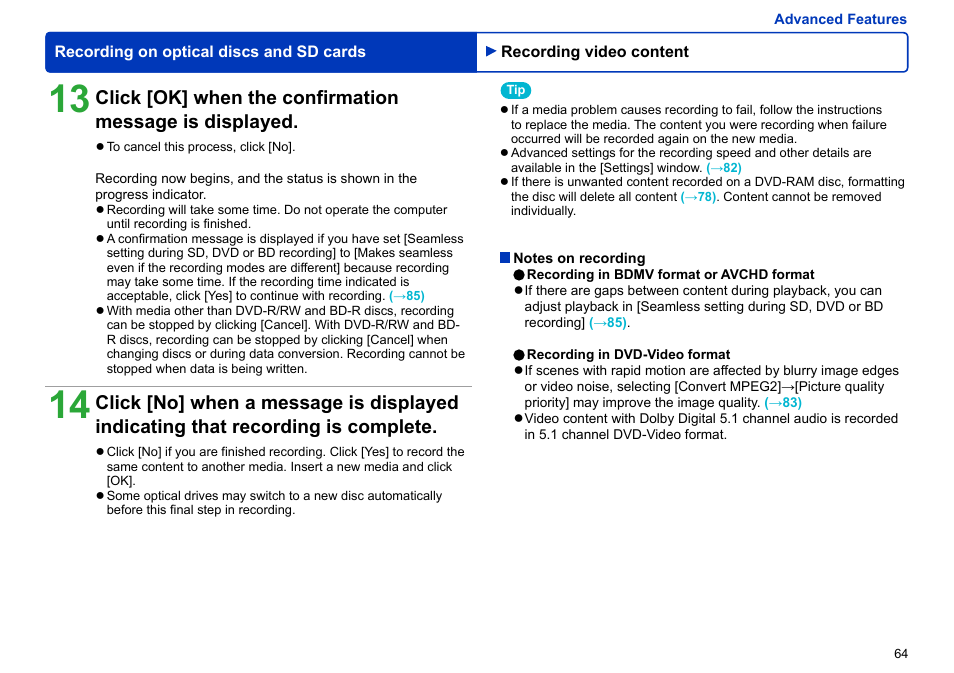 Panasonic -eng User Manual | Page 64 / 106