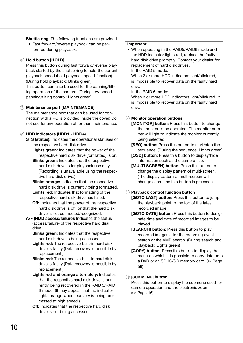 Panasonic 616 User Manual | Page 10 / 133