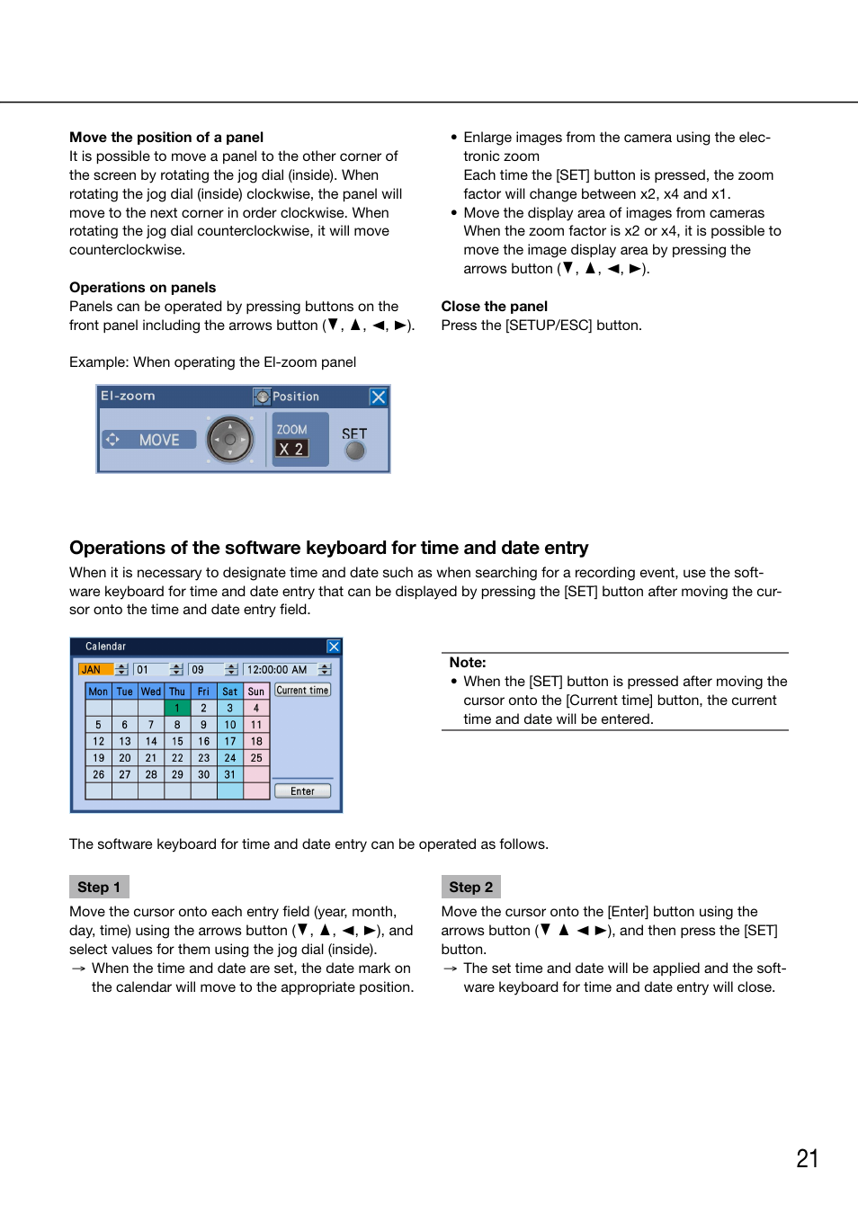 Panasonic 616 User Manual | Page 21 / 133