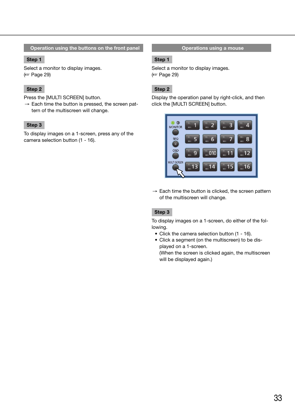 Panasonic 616 User Manual | Page 33 / 133