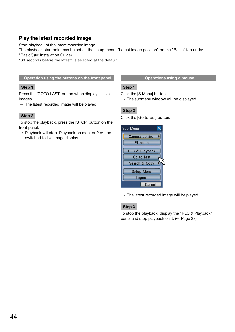 Panasonic 616 User Manual | Page 44 / 133