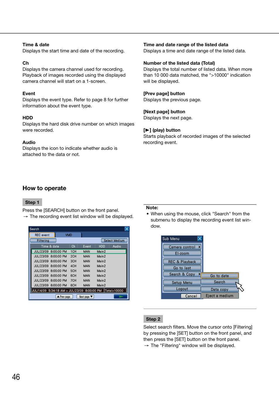 Panasonic 616 User Manual | Page 46 / 133