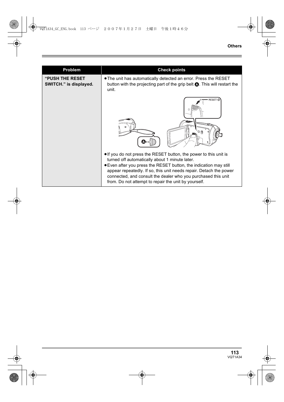 Panasonic HDC-SD1 User Manual | Page 113 / 124