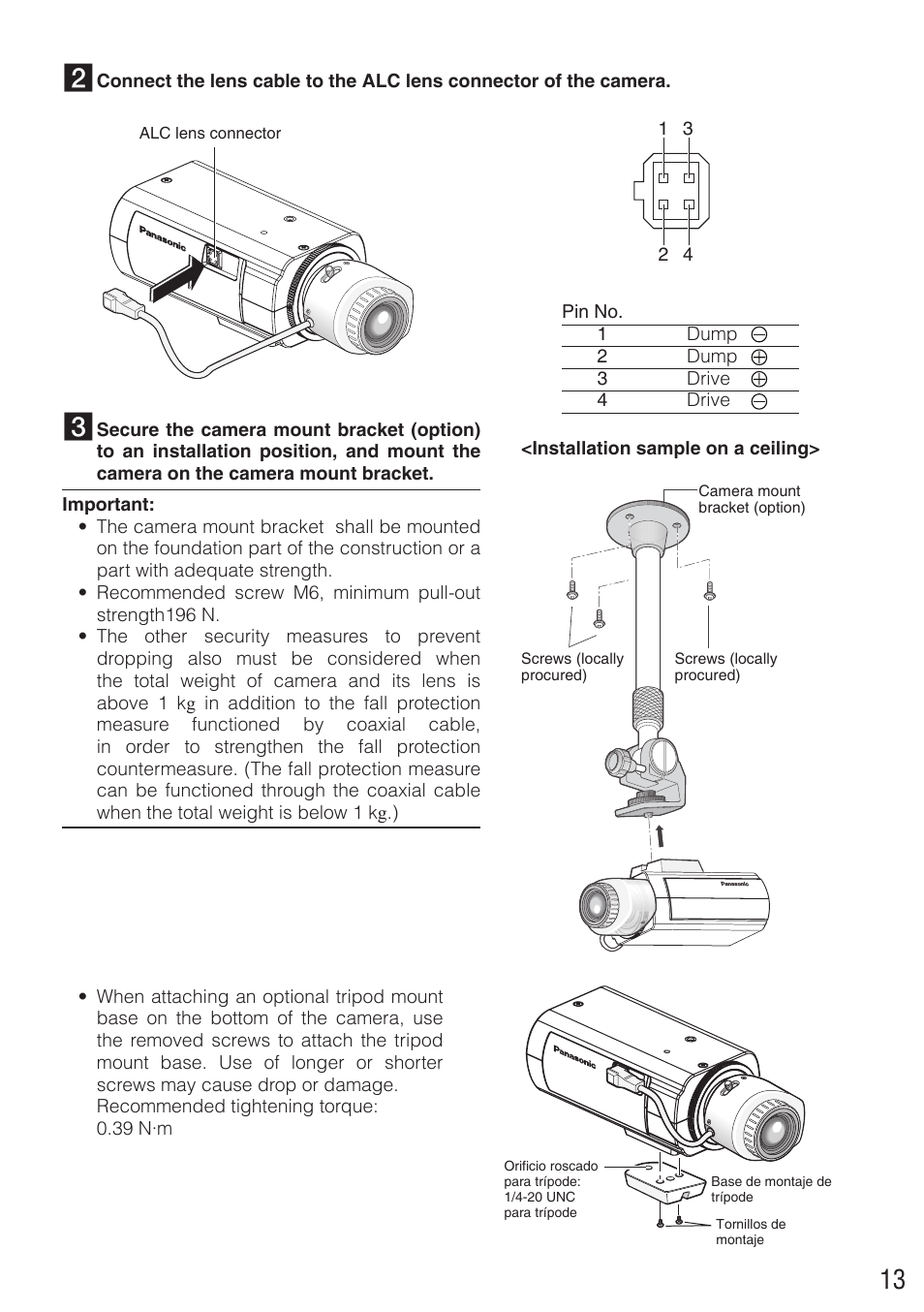 Panasonic WV-CP290 - User Manual | Page 13 / 21