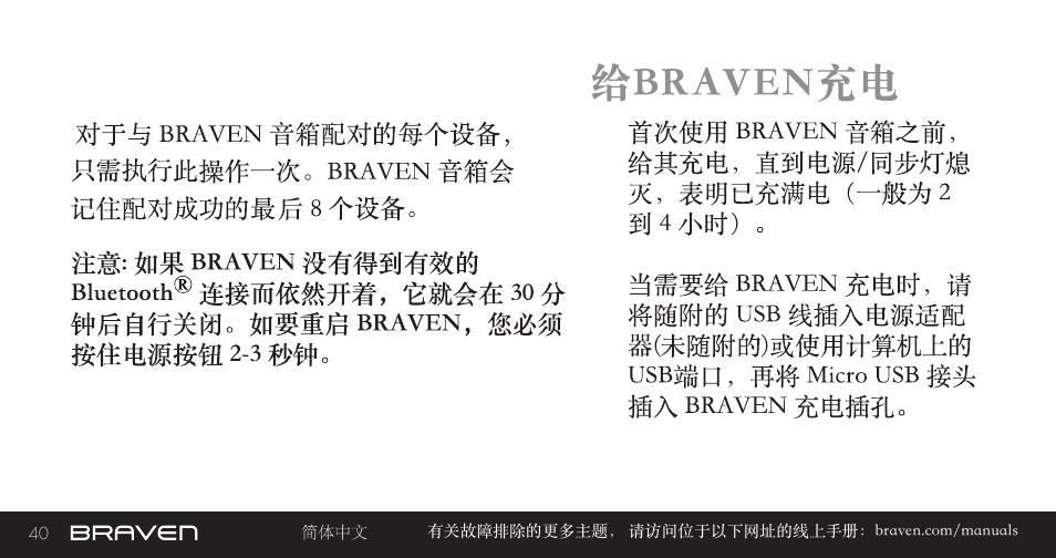 BRAVEN MIRA BY BRAVEN User Manual | Page 40 / 56