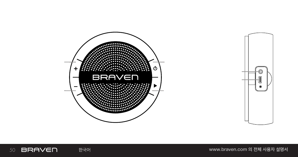 Braven 개요 | BRAVEN MIRA BY BRAVEN User Manual | Page 50 / 56