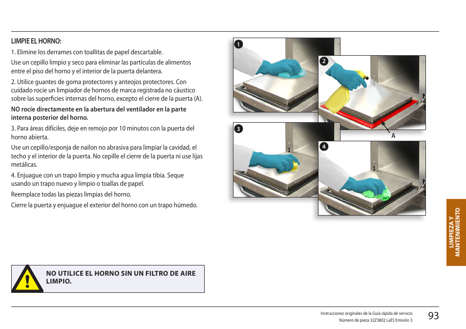 Merrychef eikon e5 User Manual | Page 93 / 97