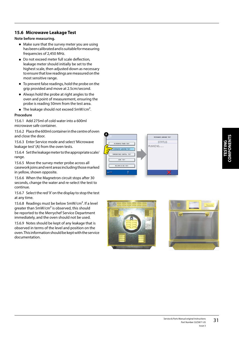 Merrychef eikon e4s User Manual | Page 31 / 59