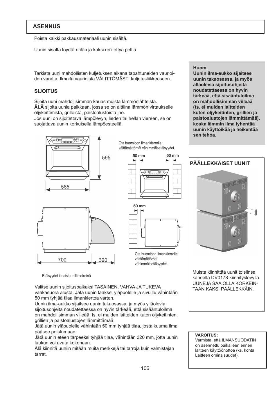 Merrychef 402s User Manual | Page 106 / 142