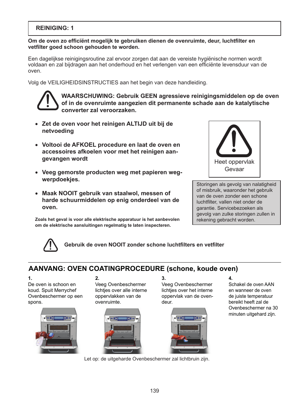 Merrychef 402s User Manual | Page 139 / 142