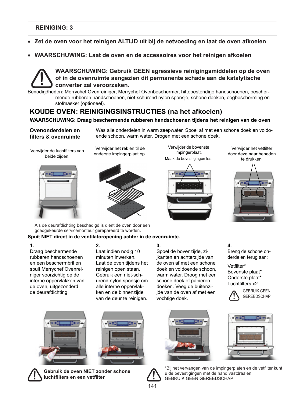 Merrychef 402s User Manual | Page 141 / 142