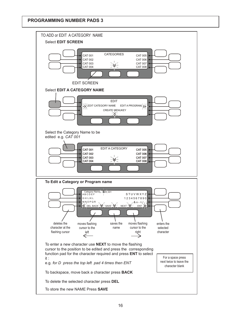 Programming number pads 3 | Merrychef 402s User Manual | Page 16 / 142