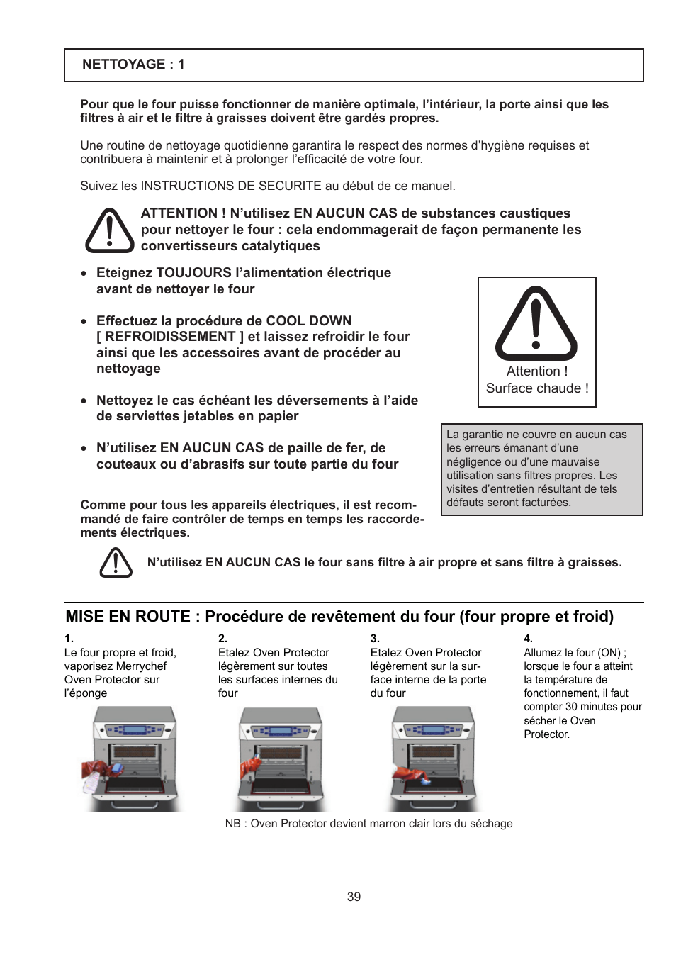 Merrychef 402s User Manual | Page 39 / 142