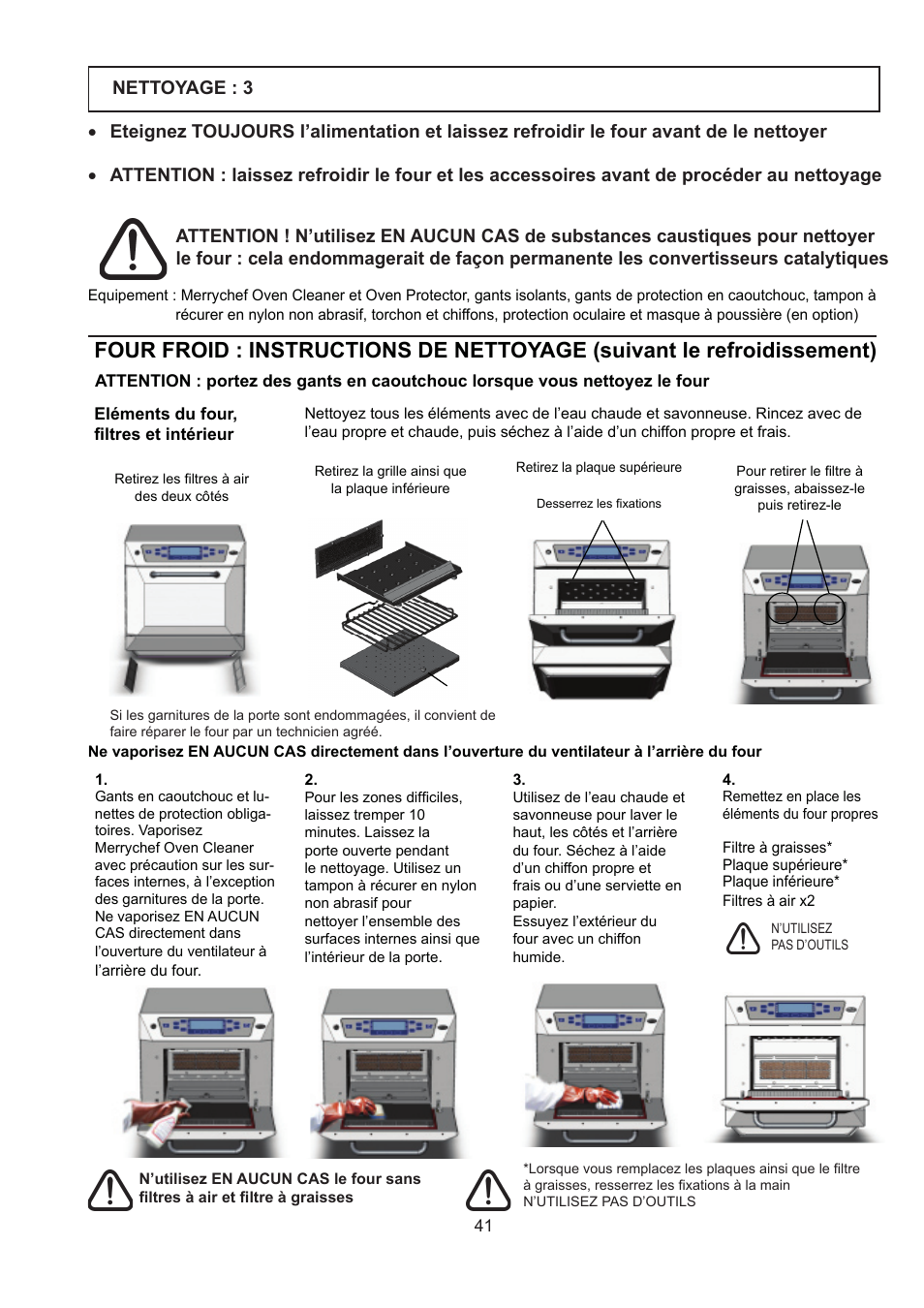 Merrychef 402s User Manual | Page 41 / 142