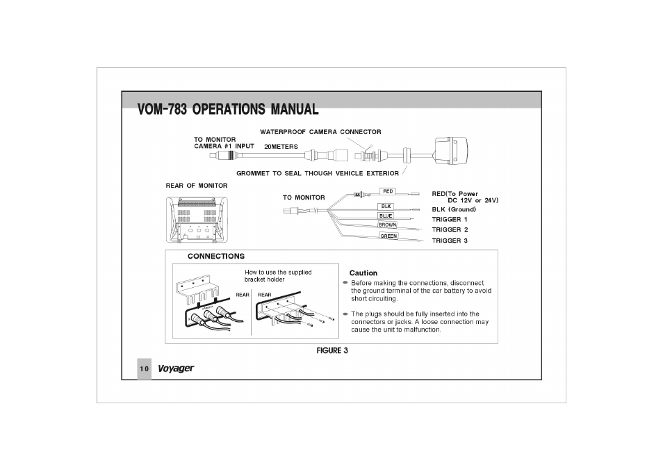 Vom-783 operations manual | ASA Electronics VOM-783 User Manual | Page 11 / 16