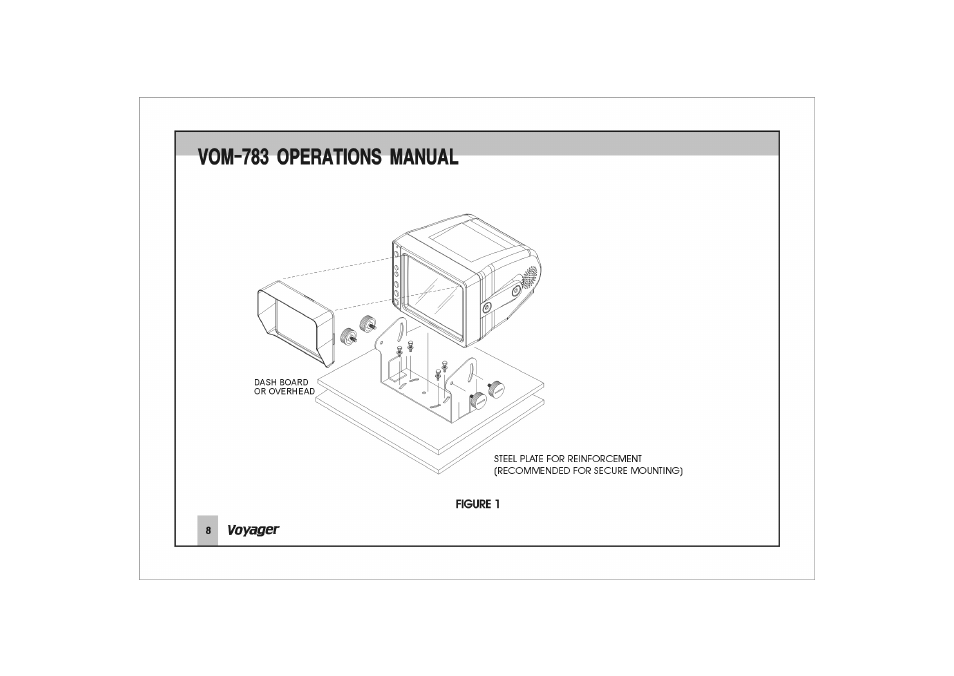 ASA Electronics VOM-783 User Manual | Page 9 / 16